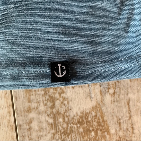 NWT Flag nor Fail Greatness is Built Blue Crop Tank - Picture 5 of 5